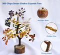 7 Chakra Crystal Tree (Orgone Base, 300)