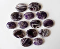 Amethyst 2" Palm Stone (1 KG)