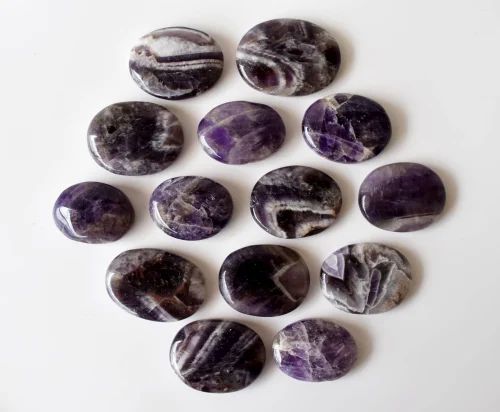 Amethyst 2" Palm Stone (1 KG)