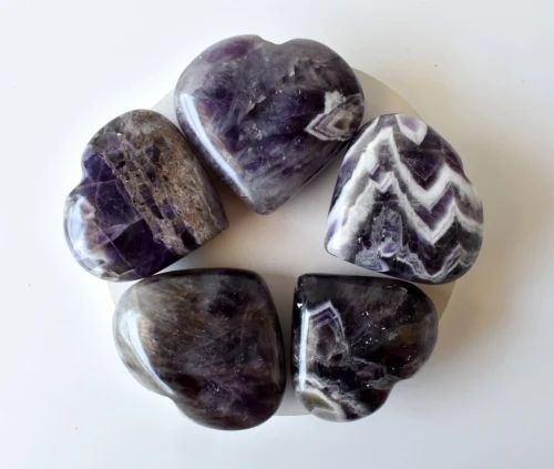 Amethyst 2" Heart (1 KG)