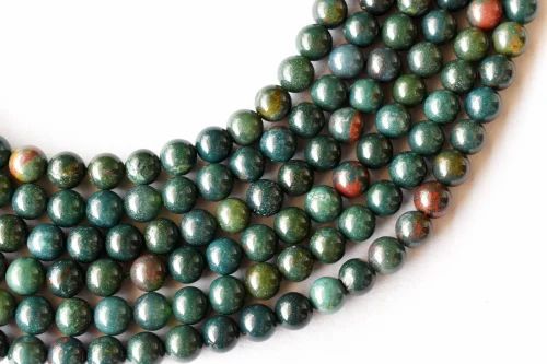 Bloodstone Crystal Beads