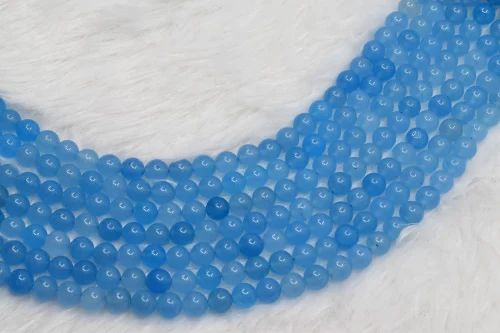 Chalcedony Crystal Beads