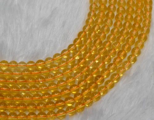 Citrine AAA Crystal Beads