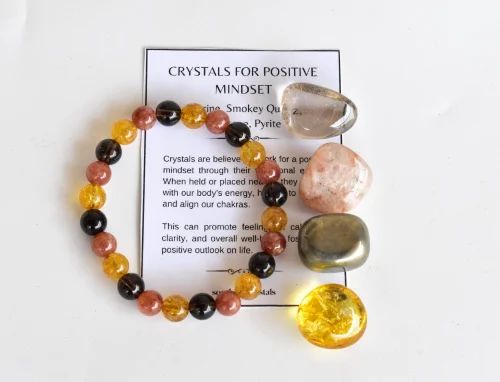 Positive Mindset Intention Crystals Kit