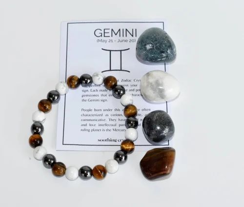 Gemini Zodiac Crystals Kit