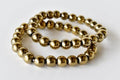 Golden Hematite Crystal Beads