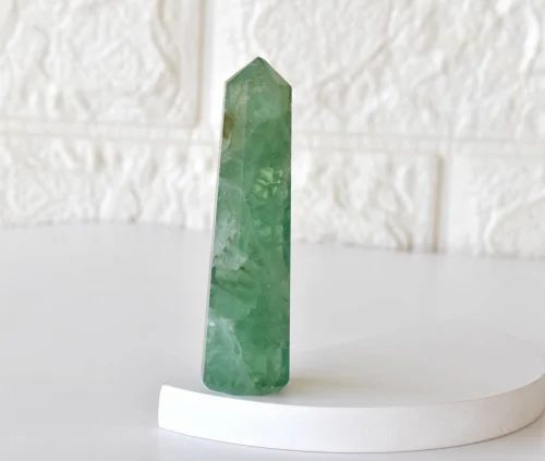 Green Fluorite Obelisk/Tower (3-4 inch)