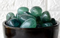 Green Fluorite Tumbled Stones