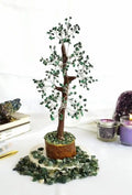 Malachite Crystal Tree (Wooden Base, 300)