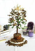 Money Magnet Crystal Tree (Wooden Base, 500)