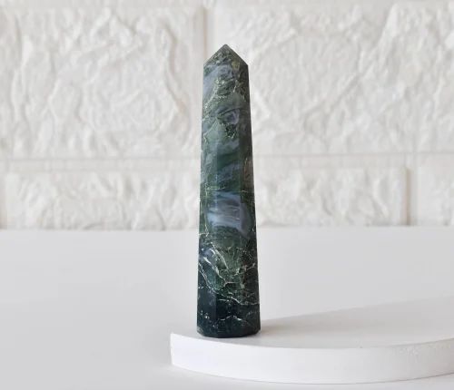 Tree Agate Crystal Beads