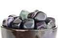 Multi Fluorite Tumbled Stones