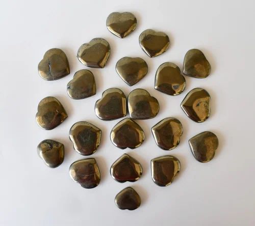 Pyrite Crystal Beads