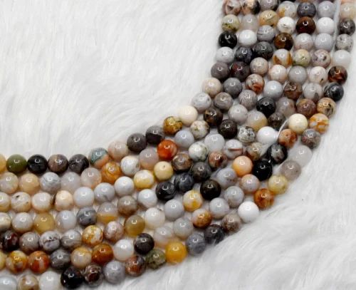 Bamboo Leaf Crystal Beads
