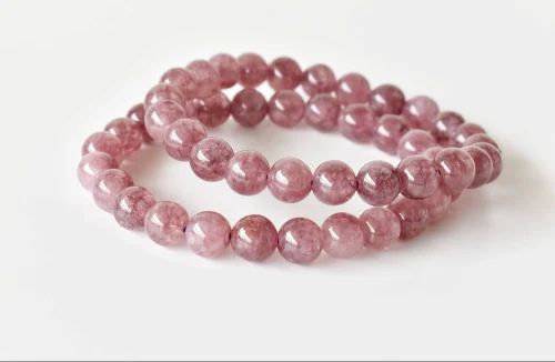 Pink Tourmaline Diffuser Bracelet