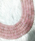Rose Quartz Crystal Beads