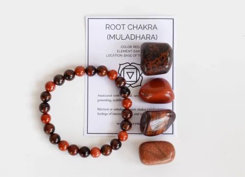 Root Chakra Crystals Kit
