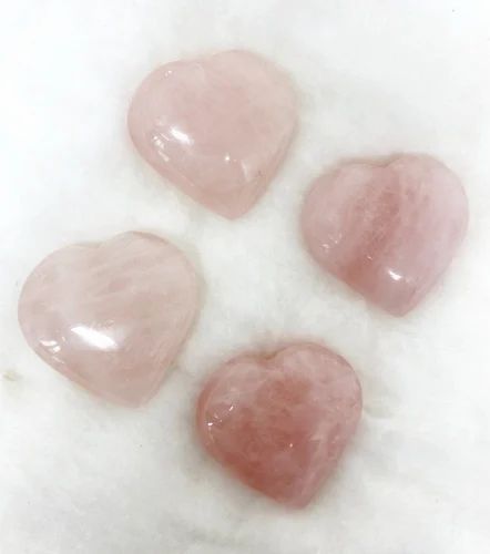 Rose Quartz 2" Heart (1 KG)