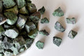 Ruby Zosite Rough Stones