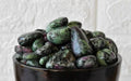Ruby Zosite Tumbled Stones